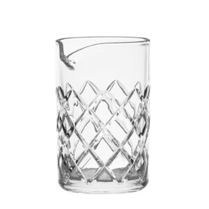 cocktail mixing glass