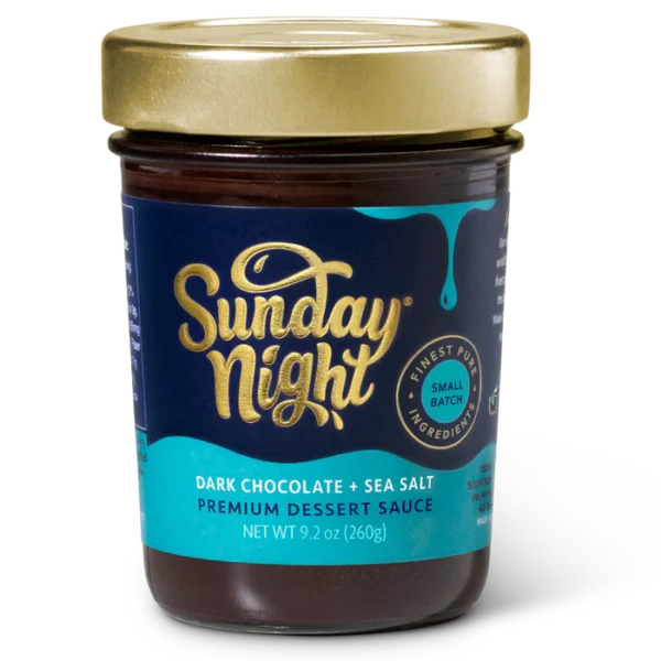 Dark Chocolate Sea Salt Chocolate Sauce