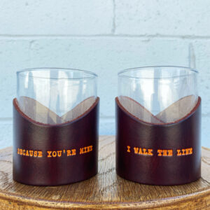 Johnny Cash Bourbon Glasses