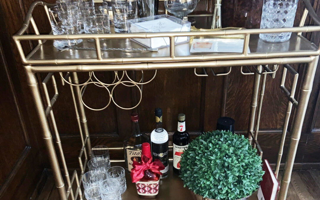 how to set up a home bar