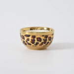 leopard snack bowl