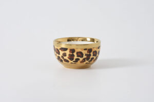 leopard snack bowl