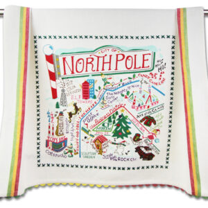 north pole kitchen towel