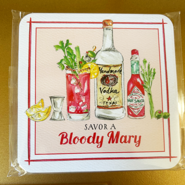 Bloody Mary Coasters