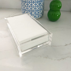 Acrylic Guest Towel Napkin Holder