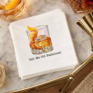 Old Fashioned Cocktail Napkins